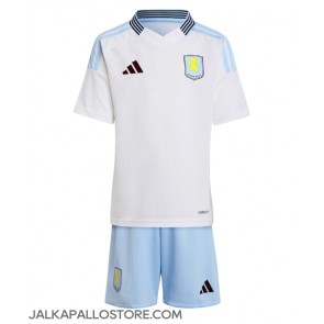 Aston Villa Vieraspaita Lapsille 2024-25 Lyhythihainen (+ shortsit)